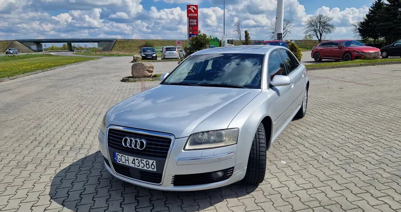 audi Audi A8 cena 34500 przebieg: 319700, rok produkcji 2007 z Chojnice